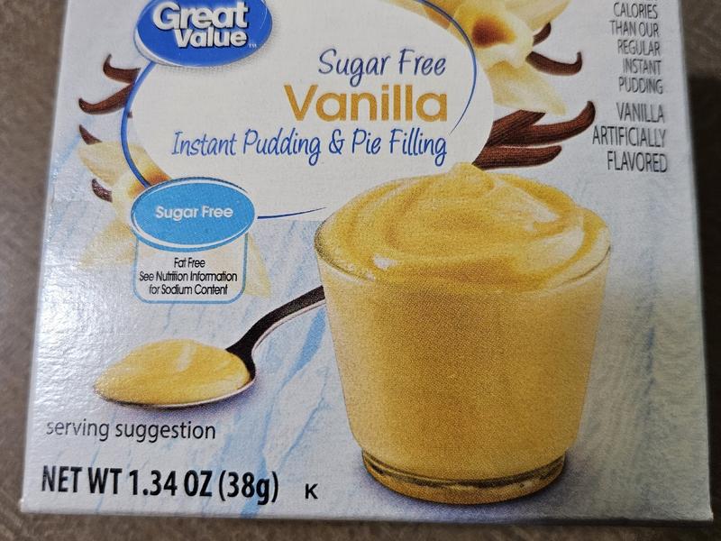 Vanilla Sugar Free Instant Pudding & Pie Filling
