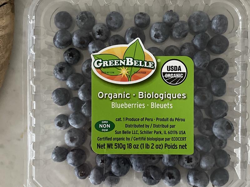 Organic Blueberries