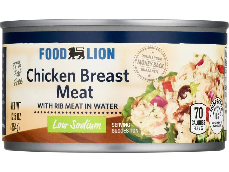 Chicken Breast Meat, Low Sodium