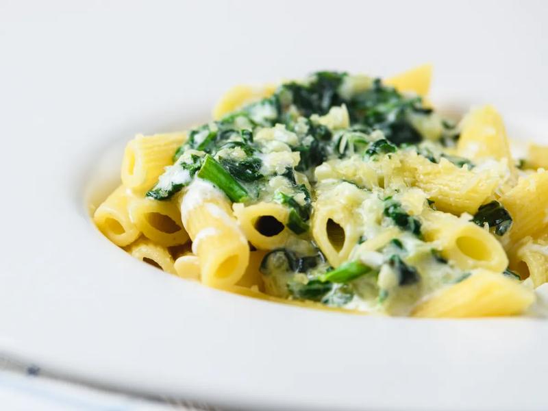 Spinach and Feta Penne Bake