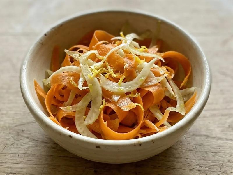 Fennel and Carrot Confit