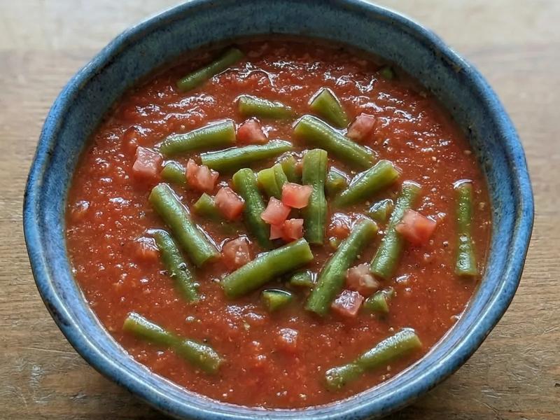 Gazpacho Green Beans