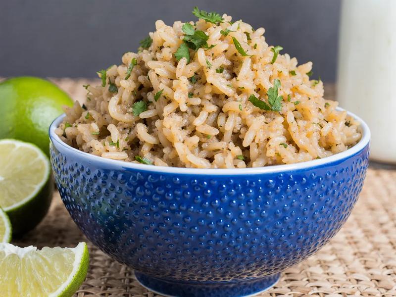 Rice Cooker Chipotle Cilantro Lime Rice