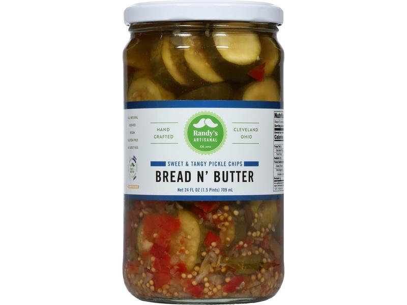 Pickle Chips, Sweet & Tangy, Bread N' Butter