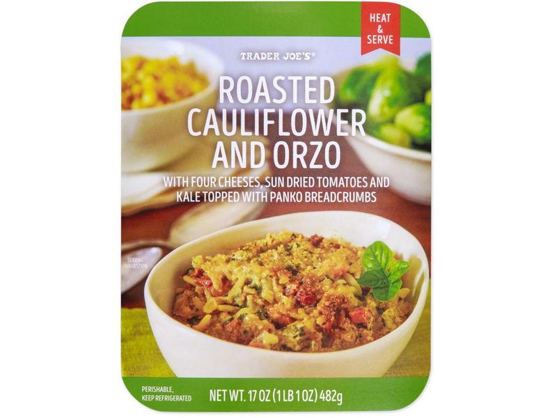 Roasted Cauliflower And Orzo