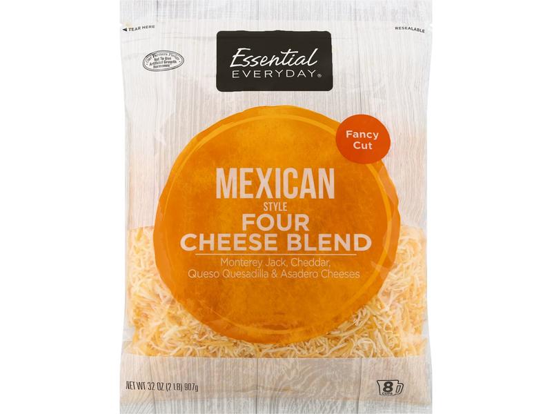Four Cheese Blend, Mexican Style, Fancy Cut
