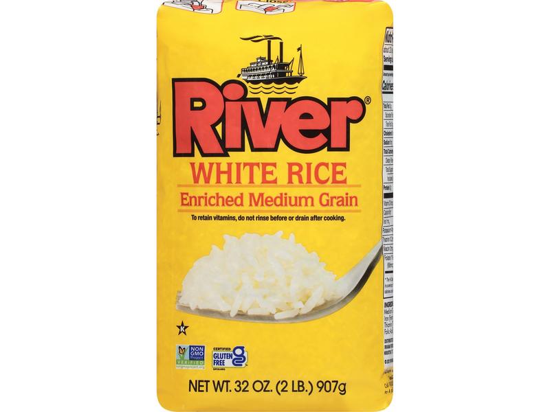 Rice, White, Enriched Medium Grain