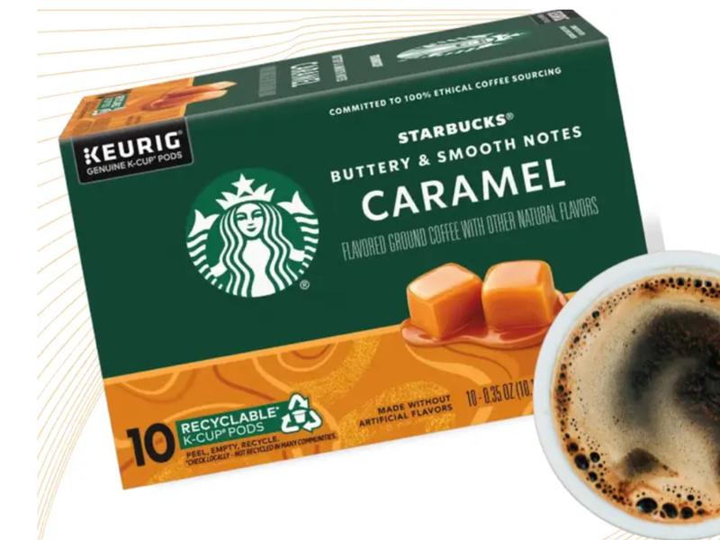 Caramel Flavored Coffee K-Cup Pods