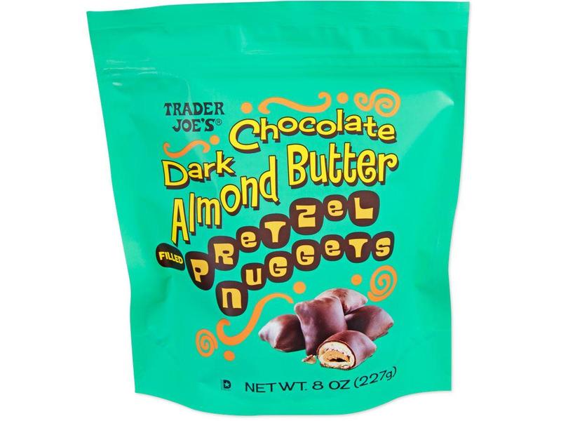 Dark Chocolate Almond Butter Pretzel Nuggets