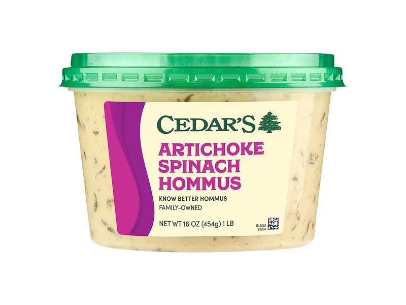 Hommus, Artichoke Spinach