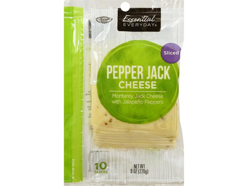 Cheese, Pepper Jack, Sliced