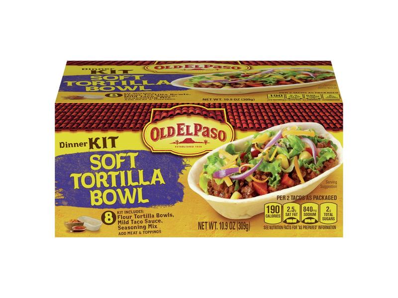 Dinner Kit, Soft Tortilla Bowl