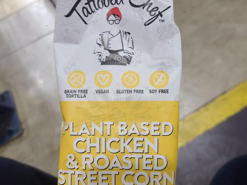 Plant Based Chicken & Roasted Street Corn Burrito