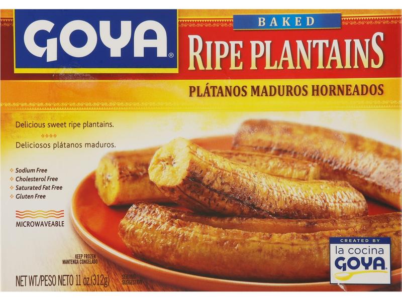 Ripe Plantains, Baked
