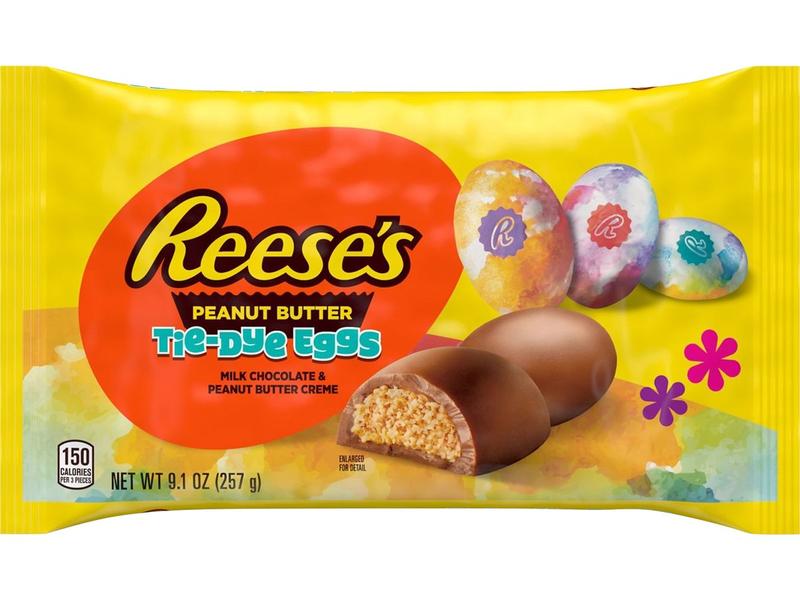 Tie-Dye Eggs, Peanut Butter