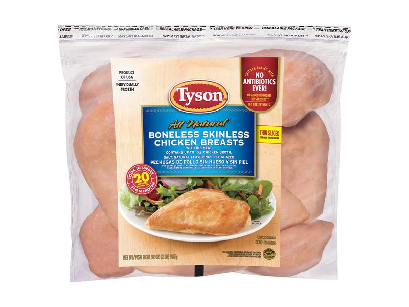 Chicken Breasts, Boneless, Skinless