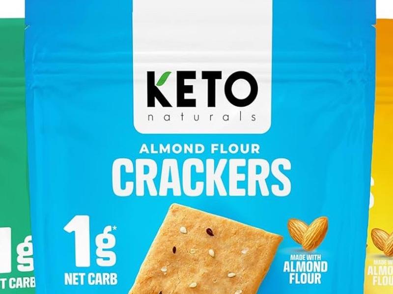 Sea Salt Almond Flour Crackers