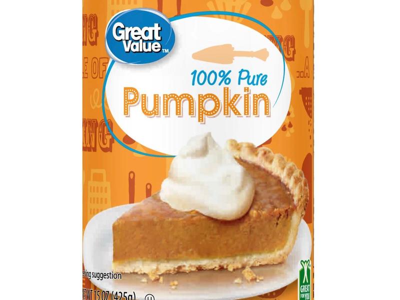 100% Pure Pumpkin