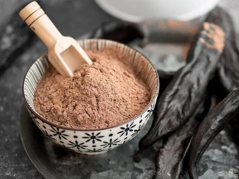 Carob flour