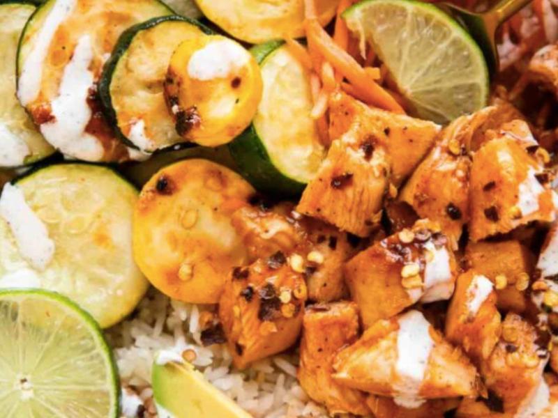 Hot Honey Chicken (Easy Bowl Recipe)