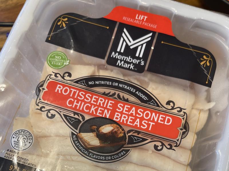 Chicken Breast, Rotisserie Seasoned