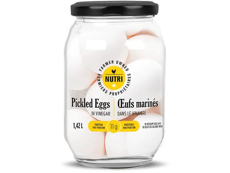 Pickled Eggs in Vinegar