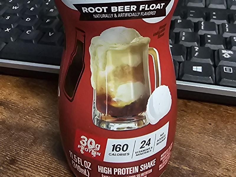 Root Beer Float Flavored High Protein Shake
