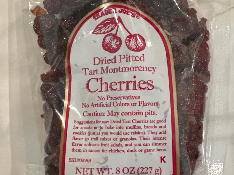 Dried Pitted Tart Montmorency Cherries