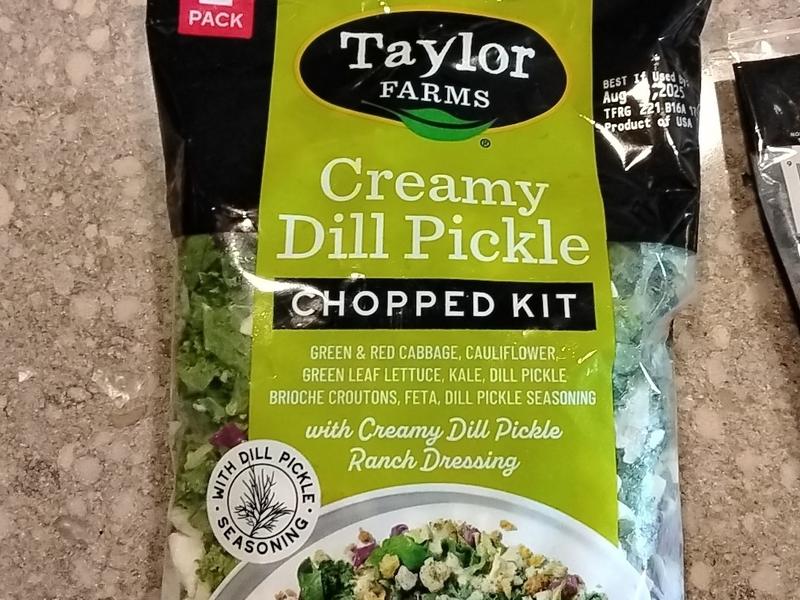 Creamy Dill Pickle Salad Kit