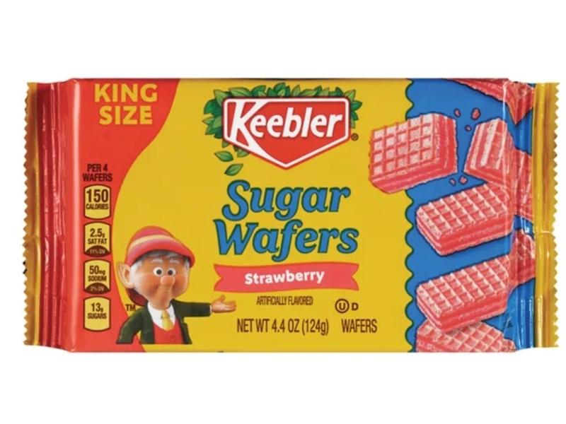 Strawberry Sugar Wafers
