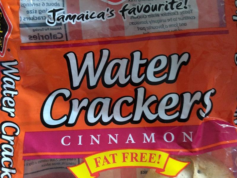 Water Crackers, Cinnamon