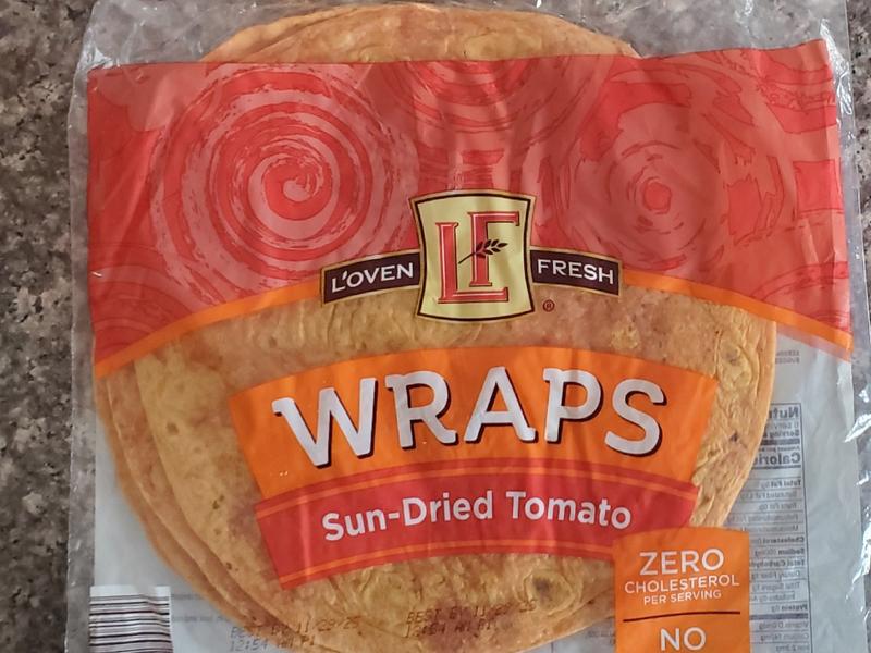 Sun-Dried Tomato Wraps