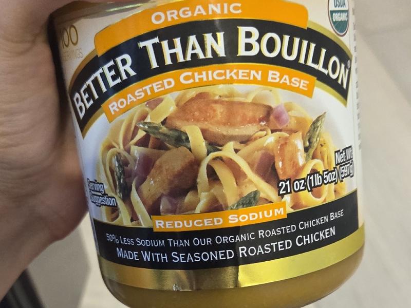 Organic Roasted Chicken Base, Reduced Sodium