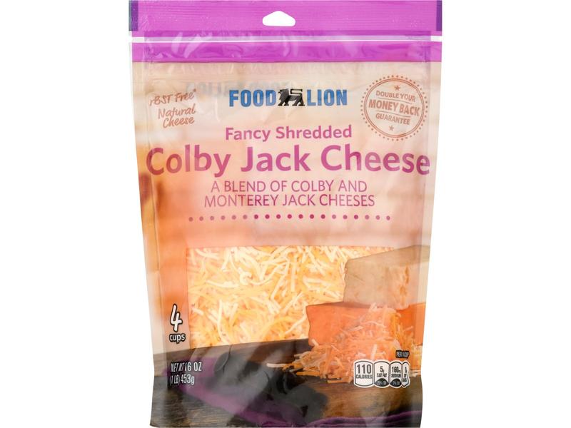 Fancy Shredded Cheese, Colby Jack