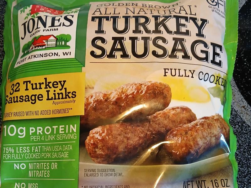 Golden Brown All Natural Turkey Sausage Links