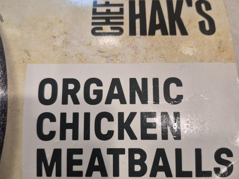 Organic Chicken Meatballs