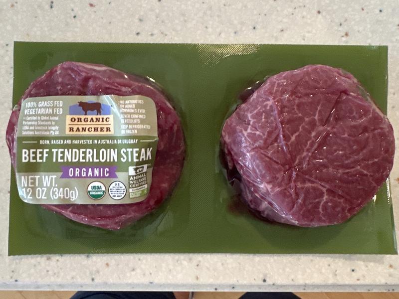 Organic Tenderloin Steak