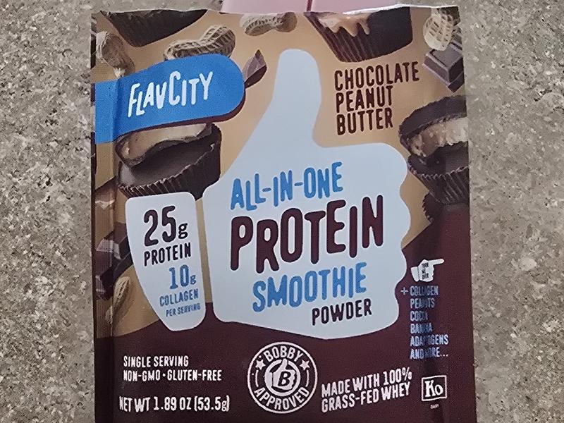 Protein Smoothie, Chocolate Peanut Butter