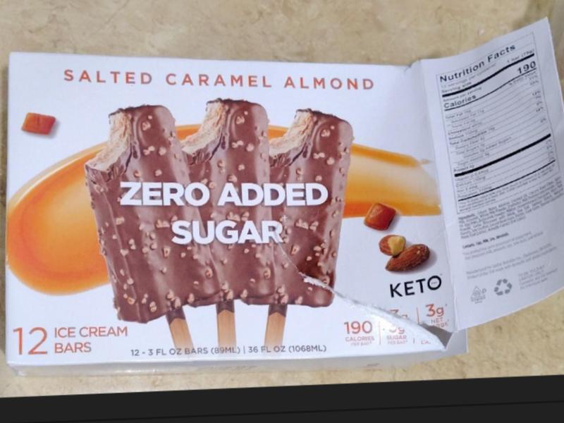 Ice Cream Bars, Sea Salt Caramel Crunch