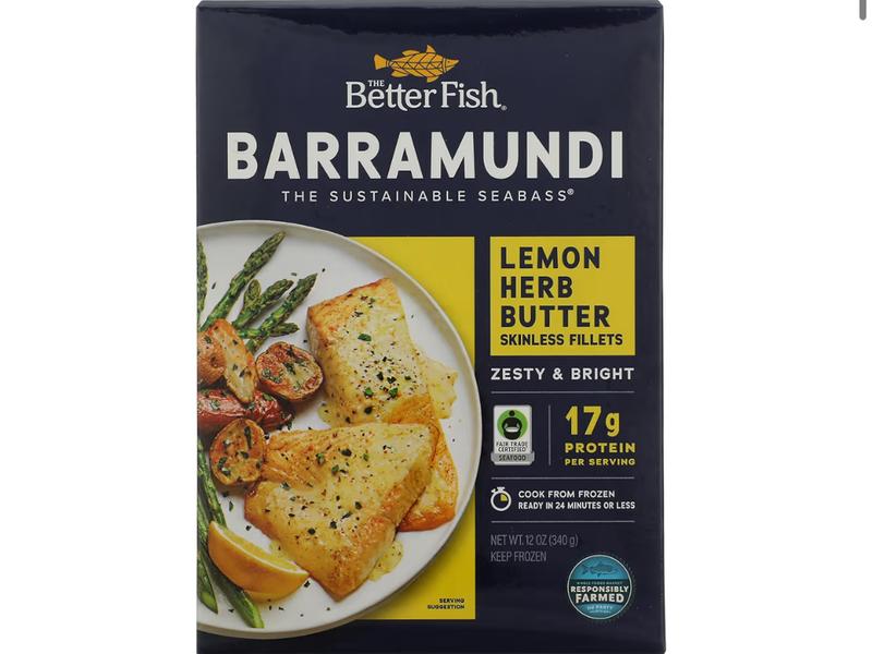 Lemon Herb Butter Barramundi