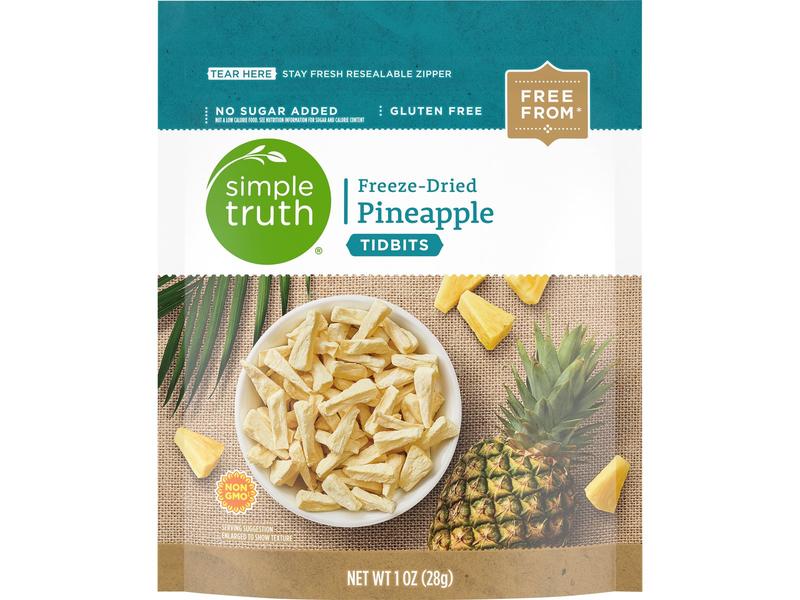 Pineapple, Tidbits, Freeze-Dried