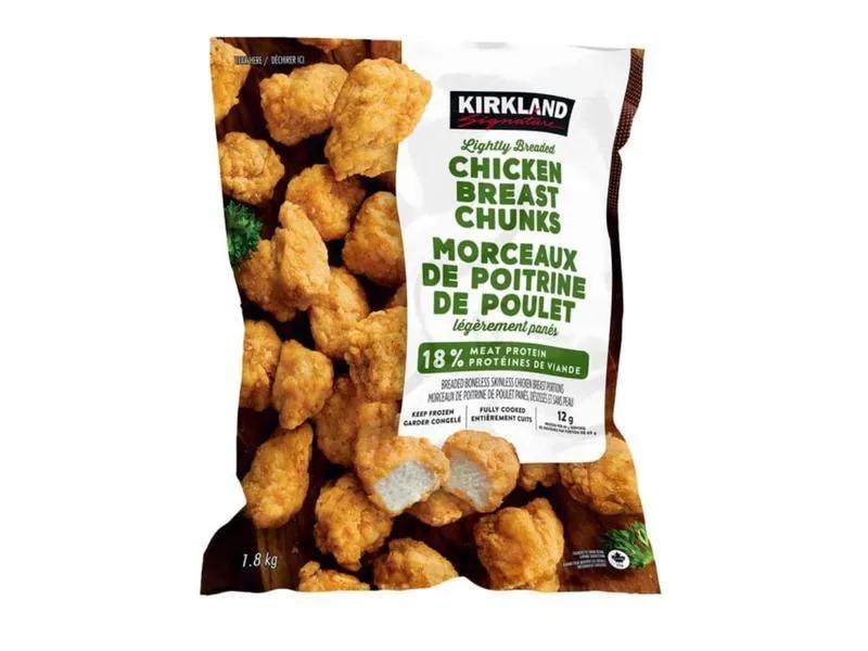 Lightly Breaded Chicken Breast Chunks