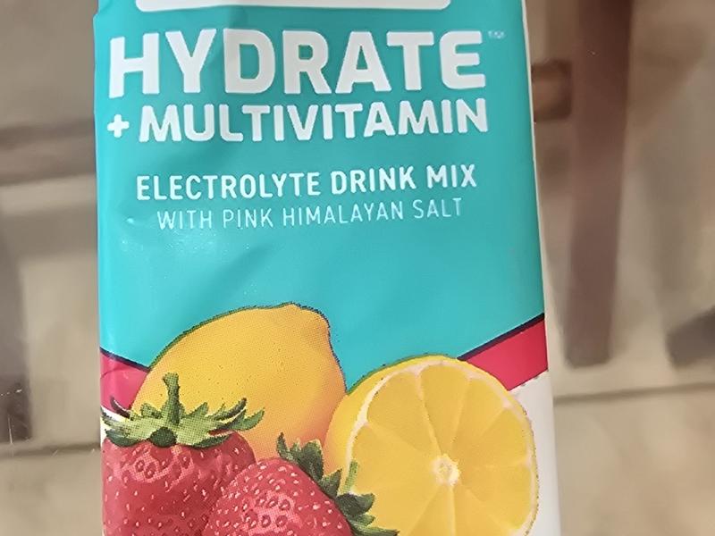 Strawberry Lemonade Electrolyte Drink Mix