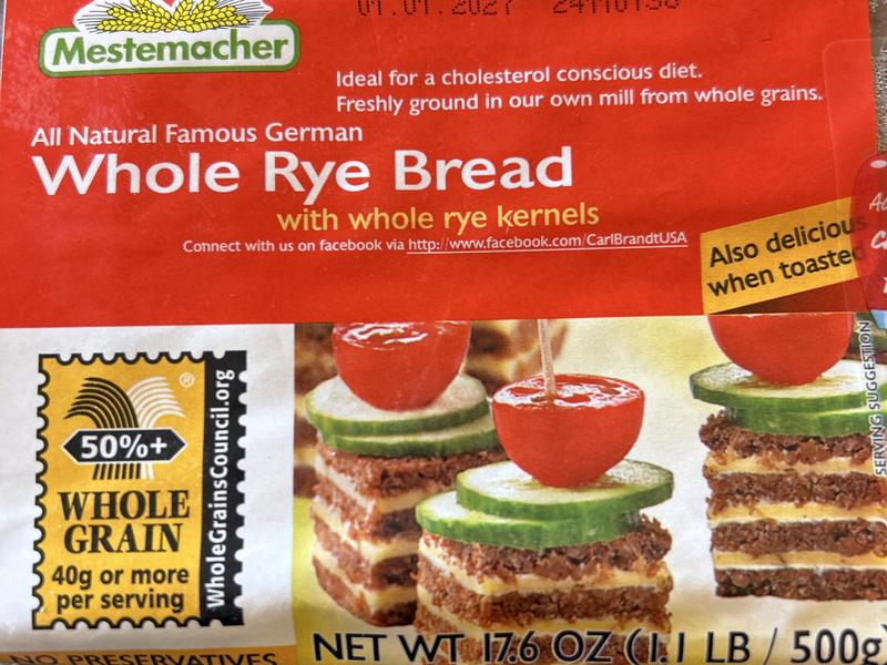 Whole Rye Bread