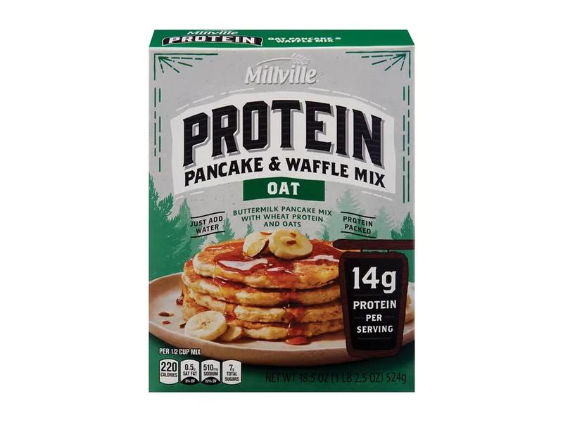 Protein Pancake& Waffle Mix, Buttermilk Pancake Mix with Wheat Protein and Oats