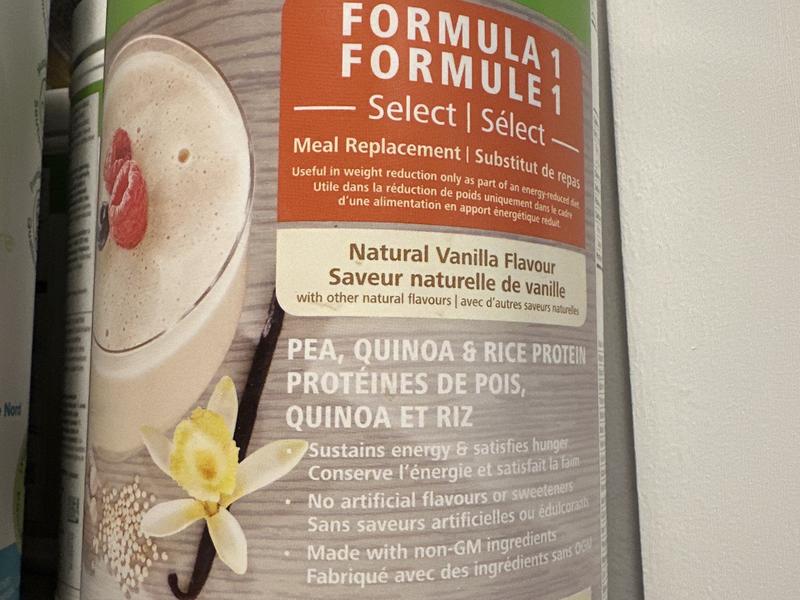Formula 1 Shake Mix , Vanilla Flavoured