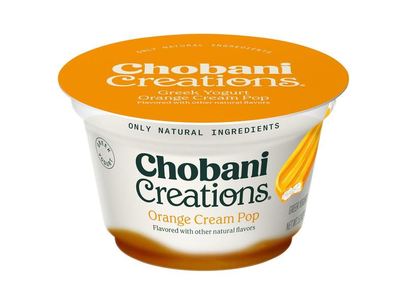 Yogurt, Greek, Orange Cream Pop