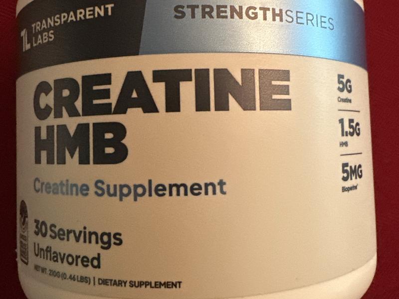 Unflavored Creatine HMB Creatine Supplement