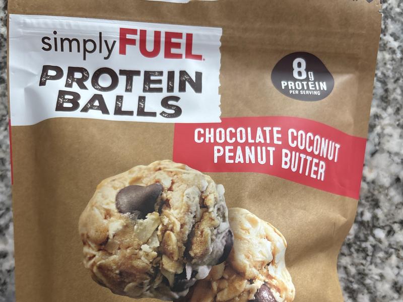 Chocolate Coconut Peanut Butter Protein Balls