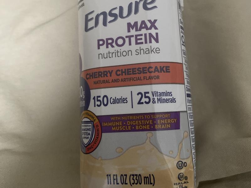 Cherry Cheesecake Max Protein Nutrition Shake